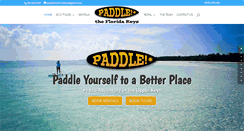 Desktop Screenshot of paddlethefloridakeys.com